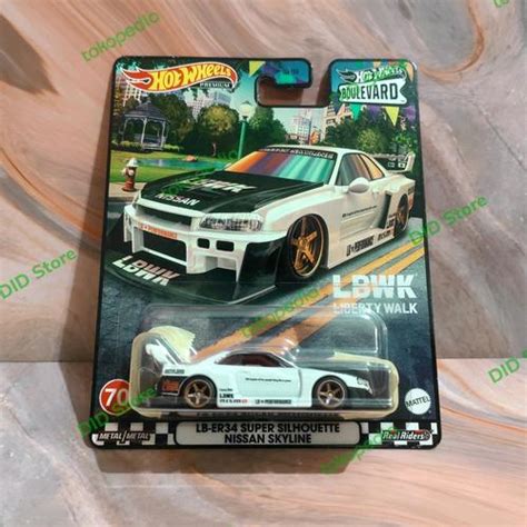Jual Hot Wheels Premium Lb Er Super Silhouette Nissan Skyline R Lbwk Kota Depok Did