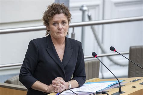 Adviseur Van Minister Van Mobiliteit Lydia Peeters Biedt Zelf