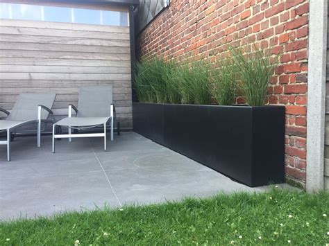 Lange Plantenbakken In De Tuin Tuin Tuin En Terras Achtertuinidee N