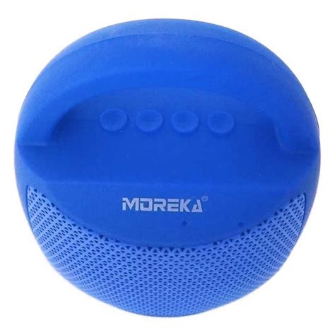 Bocina bluetooth pequeña con luz led tf card radio usb moreka jc