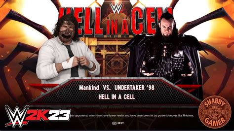 Mankind Vs The Undertaker Hell In A Cell Wwe K Youtube