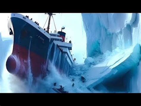 One In Million Crazy Moments Crash Glacier Calving Rescue Icebreaker