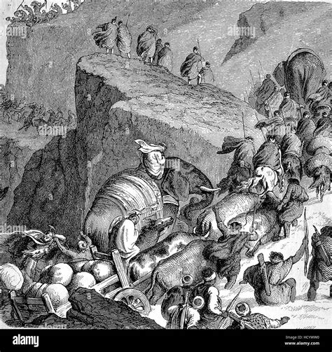 Hannibals Crossing Of The Alps In 218 Bc Was One Of The Major Events