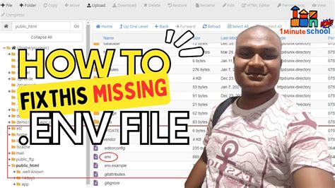 Env File Not Showing In Cpanel How To Fix Itweb Programming