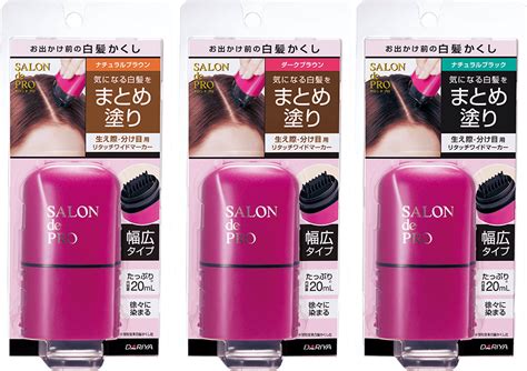 リタッチワイドマーカー｜商品情報｜salon De Pro／サロン ド プロ ～ニオイのない白髪染め、サロン ド プロ無香料ヘアカラー。～