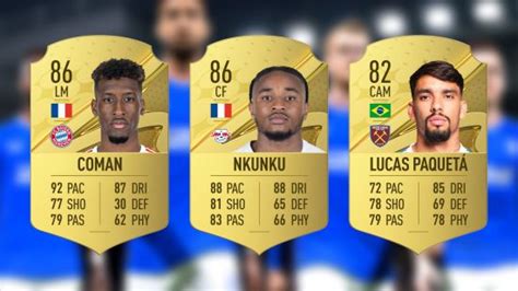 Coman Nkunku And Paquetá New Fifa 23 Players With 5 Star Skills