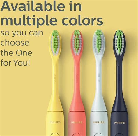 Philips One By Sonicare Battery Toothbrush, Mango Yellow, Hy1100/02 Buy ...