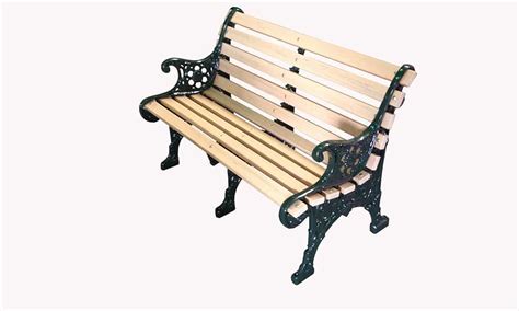 Renaissance Bench Recycled Plastic Slats Garden Bench