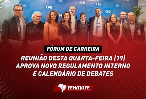 F Rum De Carreira Reuni O Desta Quarta Feira Aprova Novo