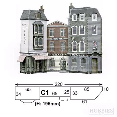 Superquick Model Building Card Kits Scale Oo Ho Gauge Railways