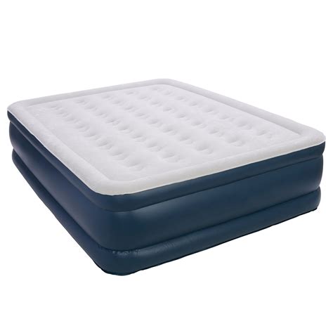 Serta Raised Air Mattress With Never Flat Pump Luxury Inflatable