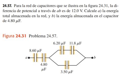 Para La Red De Capacitores Que Se Ilustra En La Figura La Di