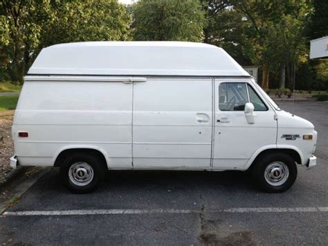 Find Used Chevy 20 Cargo Van In Durham North Carolina United States