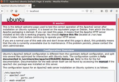 Comment Installer Le Serveur Apache Dans Ubuntu Stacklima