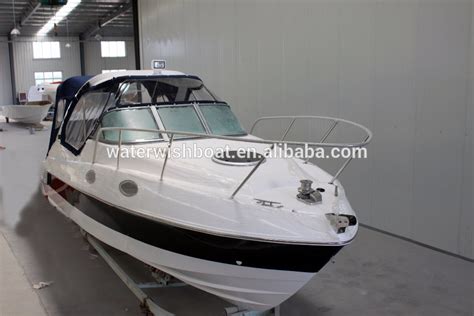 Waterwish Qd Fiberglass Cabin Cruiser Boat High Quality Waterwish