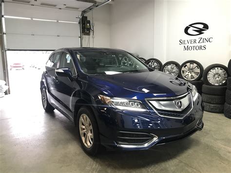 2018 Acura RDX Technology Package 1 owner Low KM 23,501km - Silverzinc ...