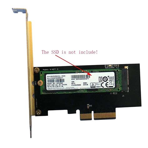 Buy Nvme Ahci Pcie X M Ngff Ssd To Pcie X Converter Adapter At