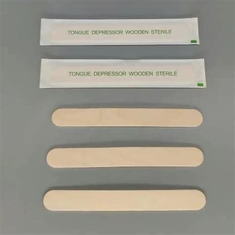 Disposable Medical Wood Tongue Depressor With CE ISO13485 Approve