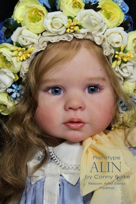 Alin Reborn Vinyl Toddler Doll Kit By Conny Burke Toddler Dolls