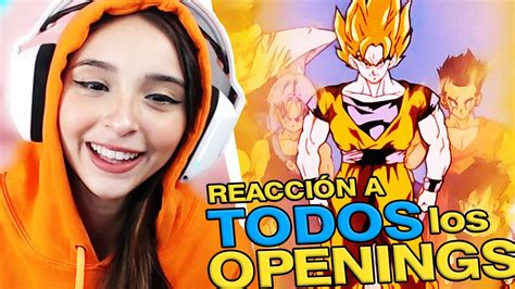 Reaccionando A Los Openings Epicos De Dragon Ball Anime Reaction