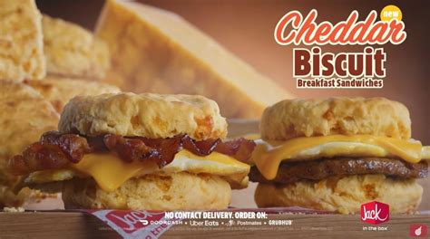 Jack In The Box Drops Three New Cheddar Biscuit Breakfast Sandwiches - The Fast Food Post