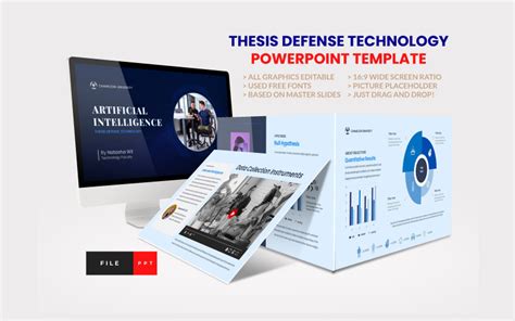 Plantilla De Powerpoint Sobre Tecnolog A De Defensa De Tesis