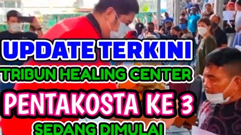 Pastor Andi Simon Melayani Perdana Di Tribun Healing Center Hari Ini