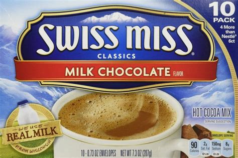 Swiss Miss Classic Milk Chocolate Packs G Hot Cocoa Mix American Food Store