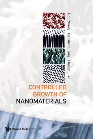 Pdf Controlled Growth Of Nanomaterials De Lide Zhang Libro