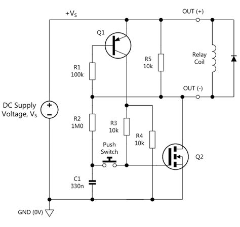 Latching Power Switch Uses Momentary Pushbutton Edn