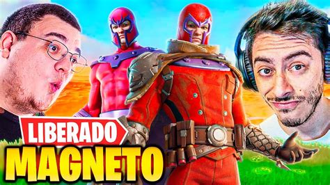 LIBERAMOS A NOVA SKIN DO MAGNETO O PATRIOTA FORTNITE YouTube