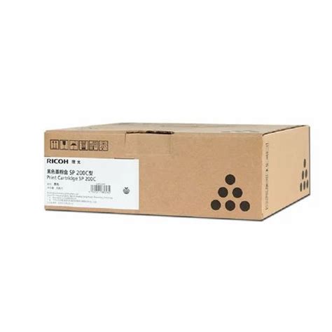 Ricoh SP 200 Black Toner Cartridge, For Printer at ₹ 2485/piece in ...