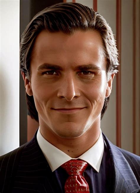 Patrick Bateman Face