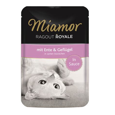 Miamor Ragout Royale in Sauce Ente Geflügel 100g Futterkiste