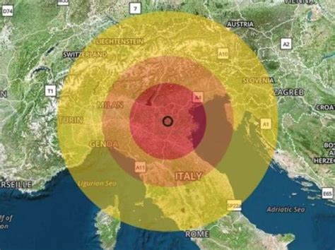 una forte scossa di terremoto è stata avvertita in veneto con