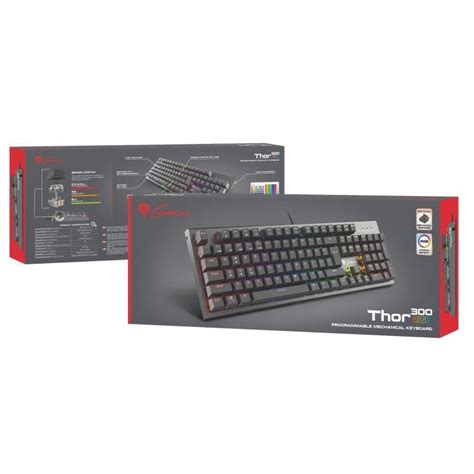 Genesis Thor Teclado Mec Nico Gaming Rgb Negro Switch Outemu Marr N