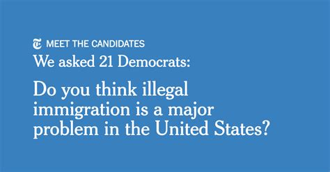 2020 Democrats On Immigration The New York Times