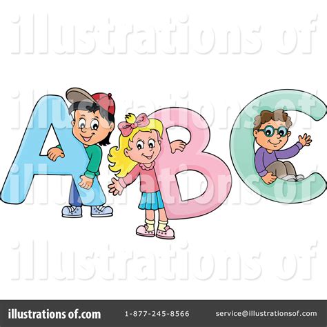 Alphabet Clipart #1654509 - Illustration by visekart