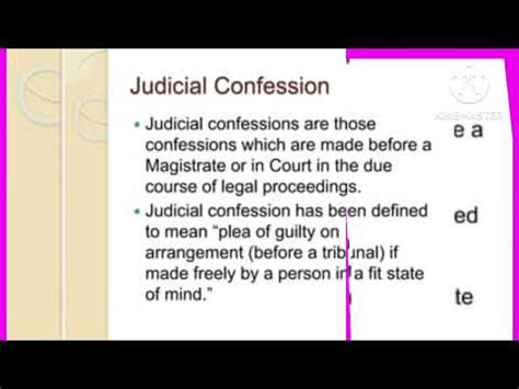 SEC 24TO30 CONFESSION INDIAN EVIDENCE ACT YouTube