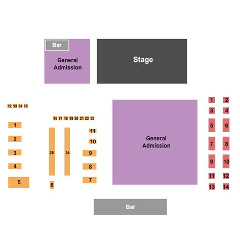 Ventura Music Hall Seating Chart & Seat Map