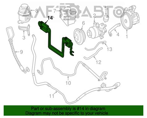 Трубка охлаждения ГУР Mercedes W221 221-500-05-00 – купить в Киеве и ...