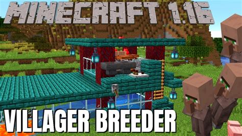 How To Make A Villager Breeder Minecraft