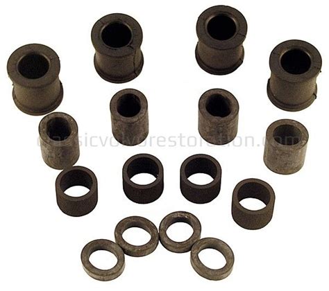 Volvo PV Duett Wishbone Bushing Kit Rubber CVR