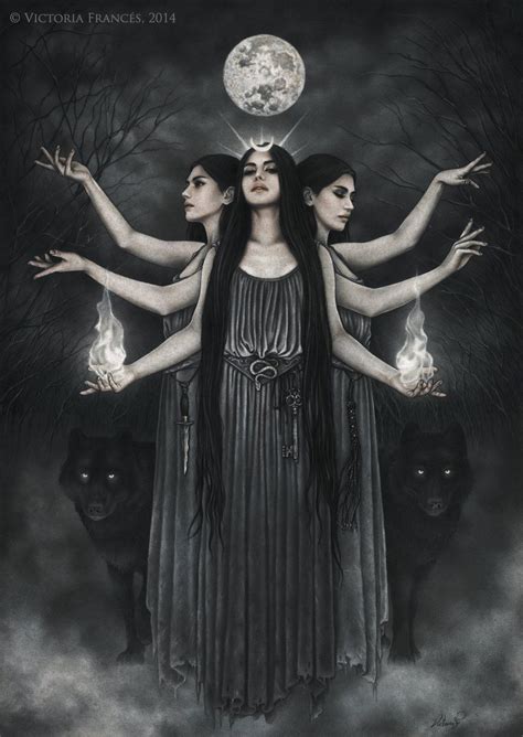 Геката | Hecate goddess, Goddess art, Goddess
