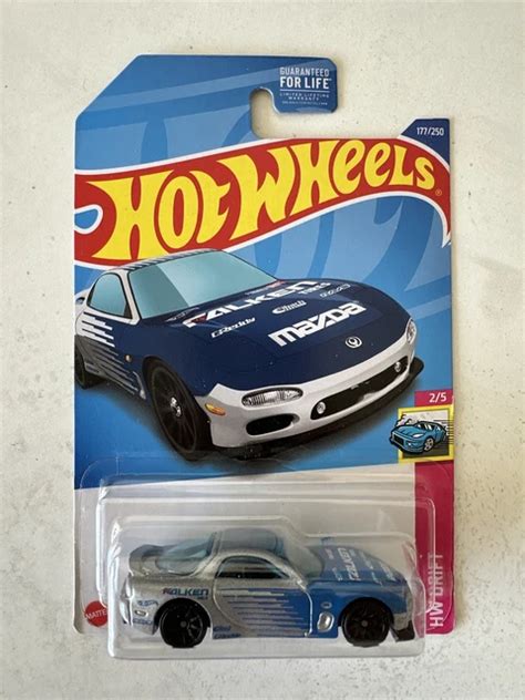 HOT WHEELS 95 Mazda RX 7 Voiture Argent HW Drift Falken HCX62 2022 EUR 3 26 PicClick FR