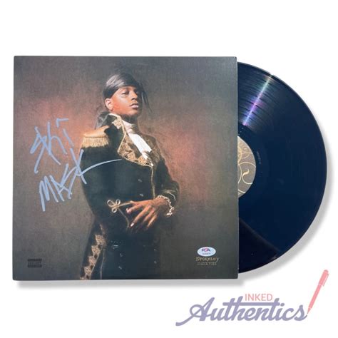 Ski Mask The Slump God Signed Autographed Vinyl Lp Stokeley Psa Dna