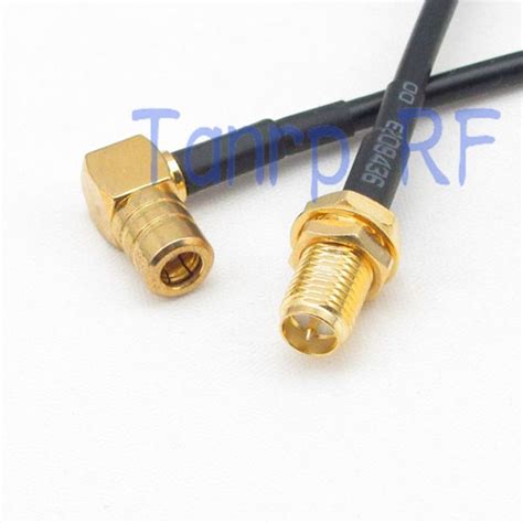 50CM Pigtail Coaxial Jumper RG174 Extension Cord Cable 20in SMB Female