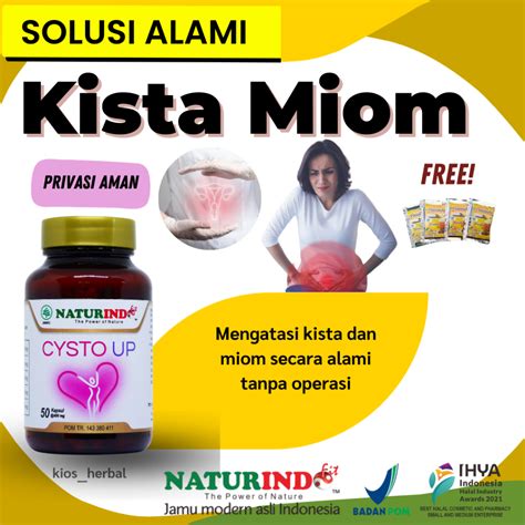 Jual Obat Kista Miom Mioma Myoma Tanpa Operasi Penyumbatan Tuba Falopi