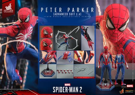Hot Toys Vgm Marvels Spider Man Peter Parker Advanced Suit Hot Toys Complete Checklist