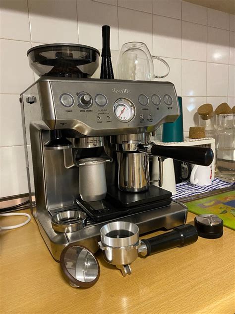 Breville BES870 Barista Express + Accessories, TV & Home Appliances ...